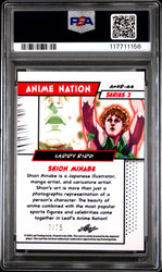 Graded 2024 Leaf Larry Bird #AN2B44 Anime Nation Series 2 Blue /75 Basketball Card PSA 9 Mint (ONLINE ORDER ONLY)