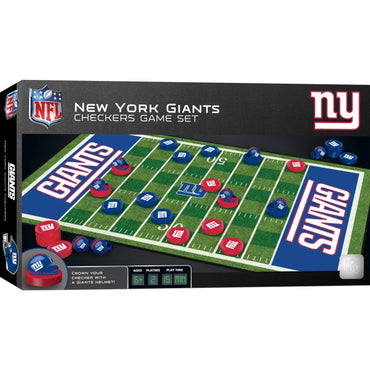 New York Giants Checkers Board Game (ONLINE ORDER ONLY)
