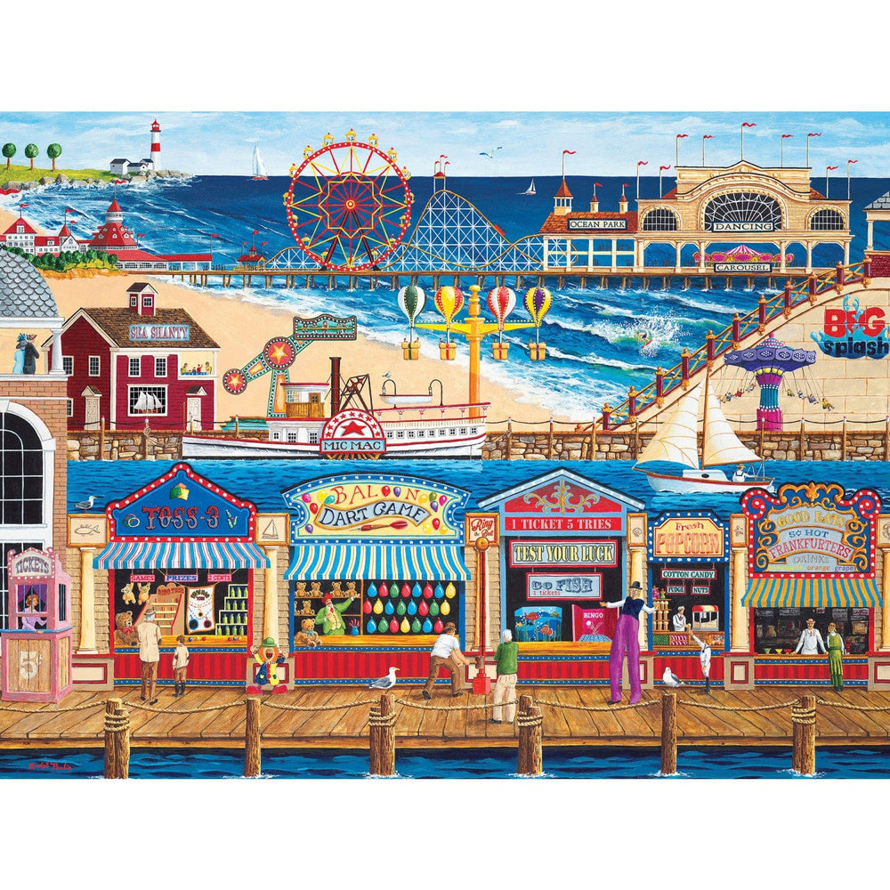 Family Time - Ocean Park 400 Piece Jigsaw Puzzle (ONLINE ORDER ONLY)