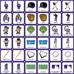 Colorado Rockies Matching Game (ONLINE ORDER ONLY)