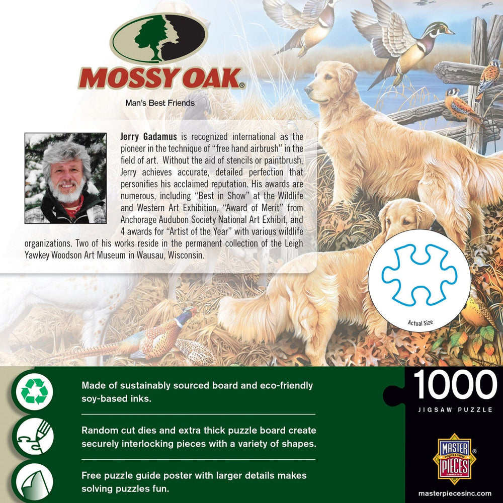 Mossy Oak - Man's Best Friend 1000 Piece Jigsaw Puzzle (ONLINE ORDER ONLY)