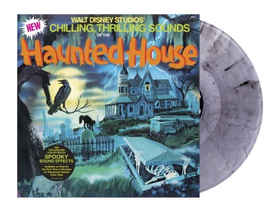 Walt Disney Studio's Presents - Chilling, Thrilling Sounds Of The Haunted House - Vinyl - 1xLP Translucent Smoke [Vinyl] (ONLINE ORDER ONLY)