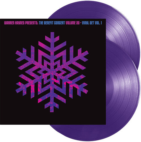 Warren Haynes Presents: The Benefit Concert Volume 20, Vinyl Vol. 1 (180 Gram Vinyl, Colored Vinyl, Purple) (2 Lp's) [Vinyl] (ONLINE ORDER ONLY)