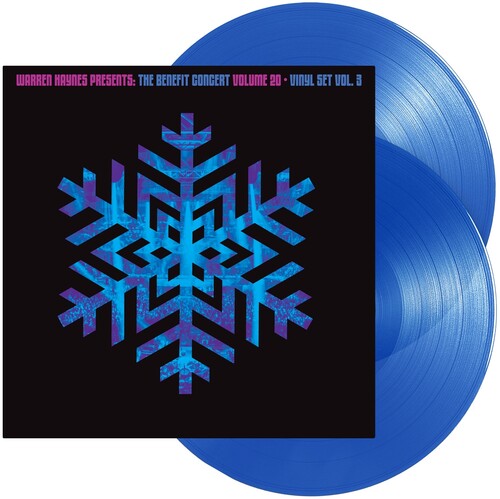 Warren Haynes - Warren Haynes Presents: The Benefit Concert Volume 20, Vinyl Vol. 3 (180 Gram Vinyl, Colored Vinyl, Blue) (2 Lp's) [Vinyl] (ONLINE ORDER ONLY)
