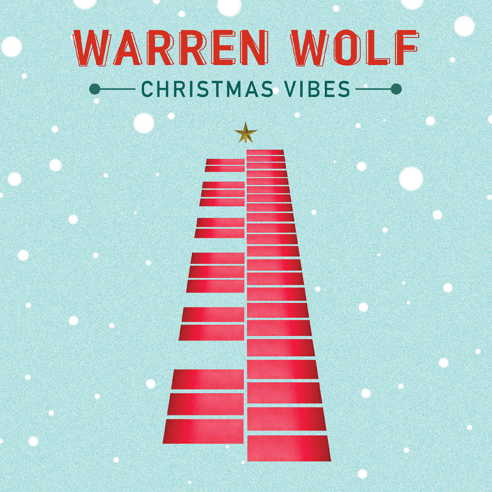 PRE-ORDER Warren Wolf - Christmas Vibes [Candy Cane Vinyl] [Vinyl] (ONLINE ORDER ONLY)
