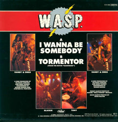 W.A.S.P. - I Wanna Be Somebody (Picture Disc Vinyl) [Vinyl] (ONLINE ORDER ONLY)