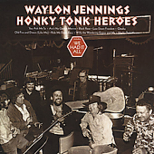 Waylon Jennings - Honky Tonk Heroes (Limited Edition, Rust Colored Vinyl) [Vinyl] (ONLINE ORDER ONLY)
