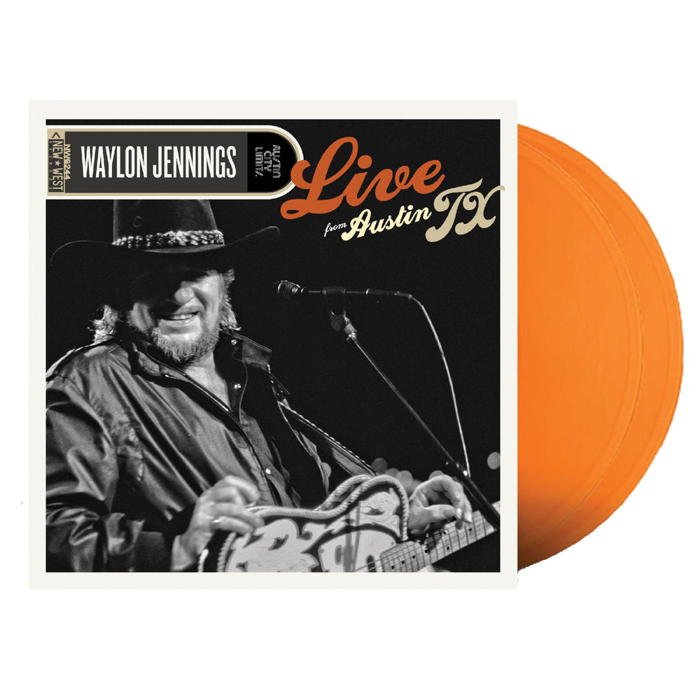 Waylon Jennings - Live From Austin, TX '89 ("ORANGE BLOSSOM" COLOR VINYL) [Vinyl] (ONLINE ORDER ONLY)