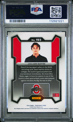 Graded 2024 Panini Prizm Draft Picks Julian Sayin #193 Rookie RC Football Card PSA 10 Gem Mint (ONLINE ORDER ONLY)