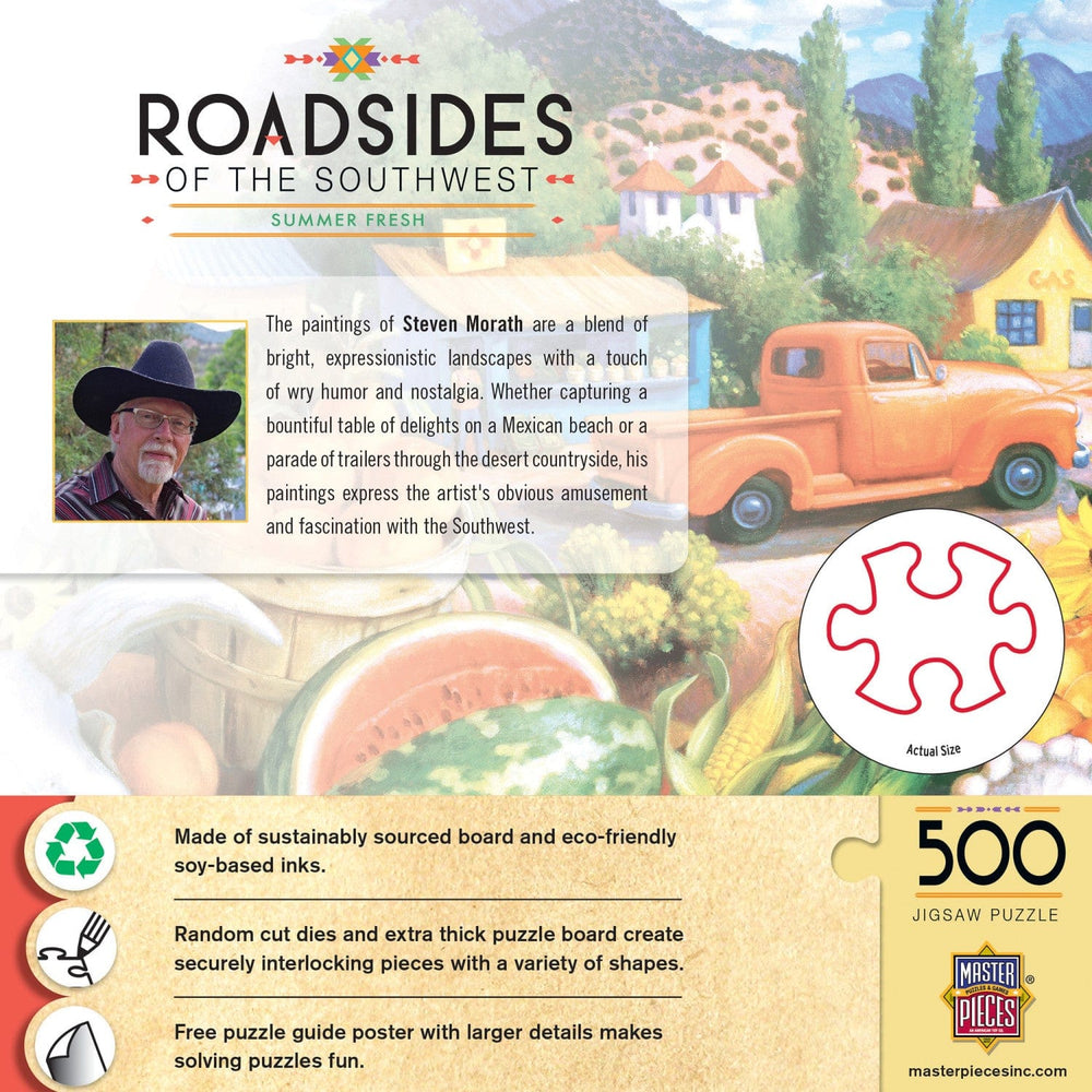 Roadsides of the Southwest - Summer Fresh 500 Piece Jigsaw Puzzle (ONLINE ORDER ONLY)