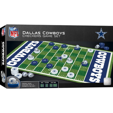 Dallas Cowboys Checkers Board Game (ONLINE ORDER ONLY)