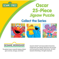 Sesame Street - Oscar the Grouch 25 Piece Jigsaw Puzzle (ONLINE ORDER ONLY)