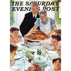 Saturday Evening Post - Freedom from Want 1000 Piece Jigsaw Puzzle (ONLINE ORDER ONLY)
