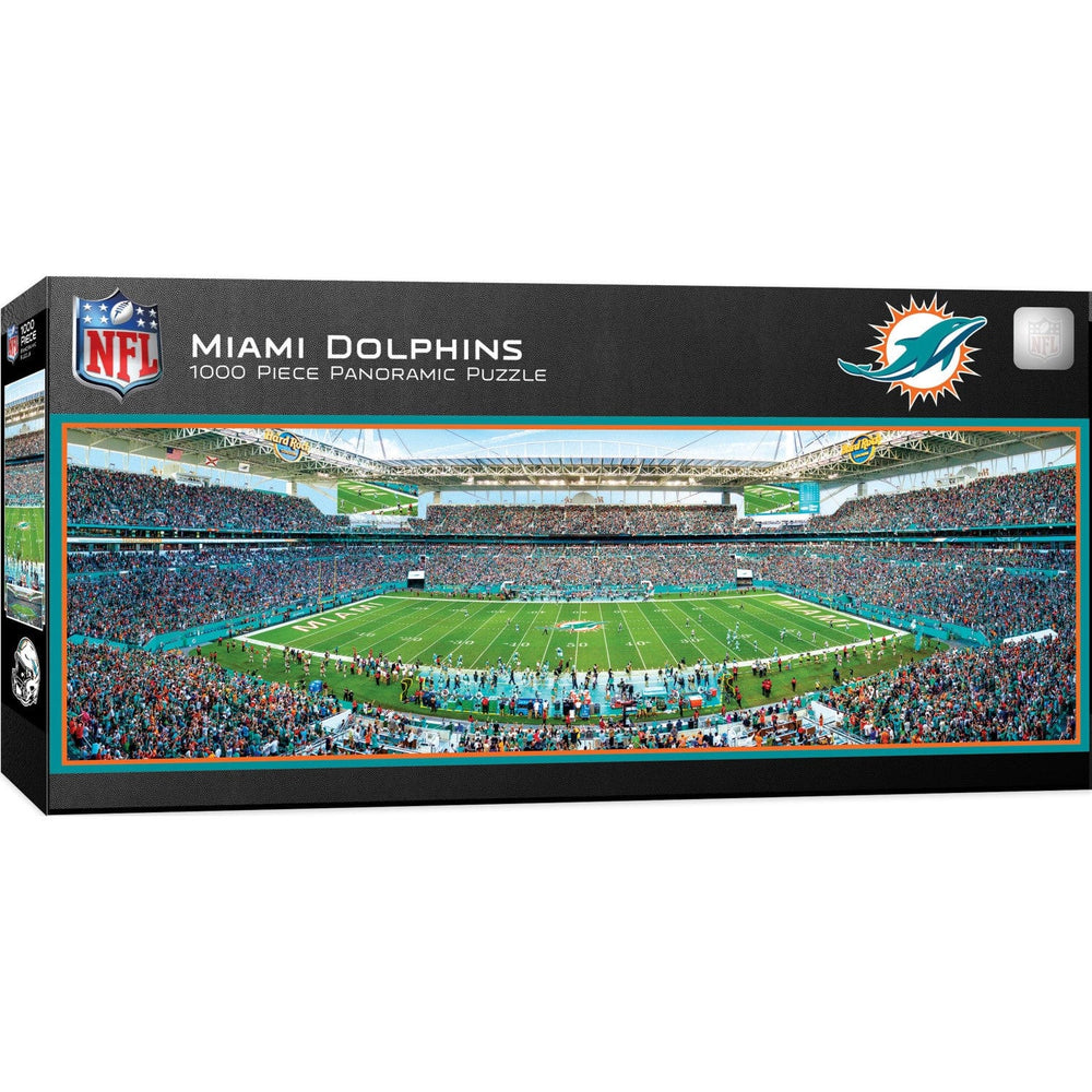Miami Dolphins - 1000 Piece Panoramic Jigsaw Puzzle (ONLINE ORDER ONLY)
