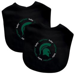 Michigan State Spartans - Baby Bibs 2-Pack (ONLINE ORDER ONLY)