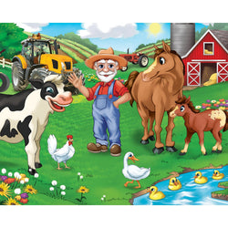 Old MacDonald's Farm 100 Piece Jigsaw Puzzles 4-Pack (ONLINE ORDER ONLY)