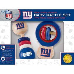 New York Giants - Baby Rattles 2-Pack (ONLINE ORDER ONLY)