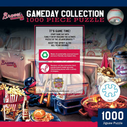 Atlanta Braves - Gameday 1000 Piece Jigsaw Puzzle (ONLINE ORDER ONLY)