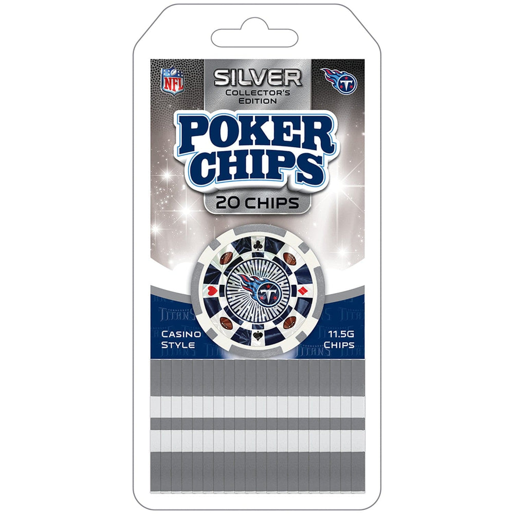 Tennessee Titans 20 Piece Poker Chips (ONLINE ORDER ONLY)