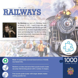 Railways - Alpine Journey 1000 Piece Jigsaw Puzzle
