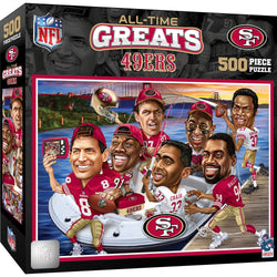 San Francisco 49ers - All Time Greats 500 Piece Jigsaw Puzzle (ONLINE ORDER ONLY)