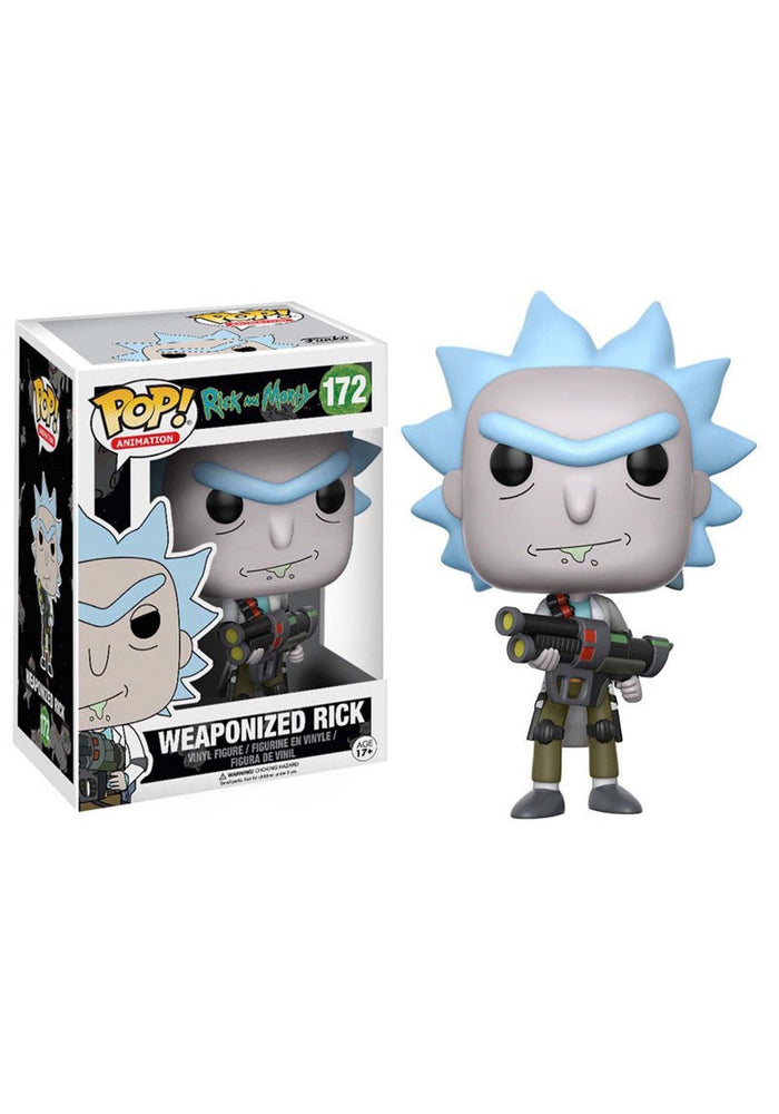 Funko POP! Animation: Rick and Morty - Weaponized Rick (ONLINE ORDER ONLY)