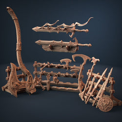 3D Printed Artisan Guild Standalone Weapons Hands Darkness of the Lich Lord 28mm 32mm (Online Only)