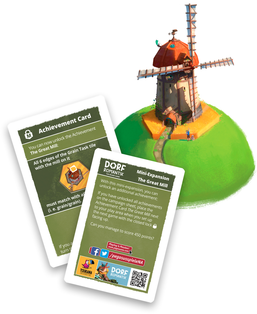 Dorfromantik: The Great Mill Mini-Expansion (ONLINE ORDER ONLY)