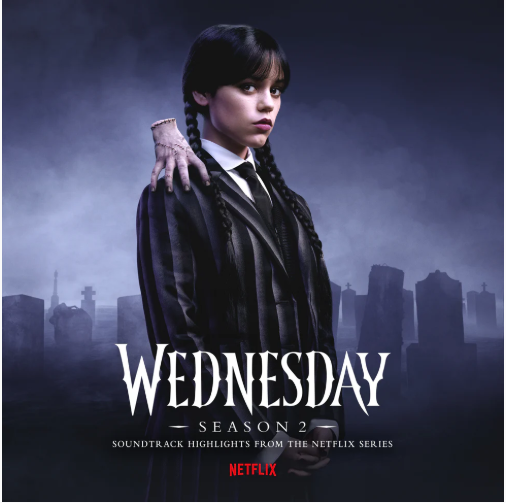 Wednesday: Season 2 (Soundtrack Highlights from the Netflix Series) (Purple & Black Blended Transparent) [Vinyl] (ONLINE ORDER ONLY)