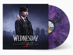 Wednesday: Season 2 (Soundtrack Highlights from the Netflix Series) (Purple & Black Blended Transparent) [Vinyl] (ONLINE ORDER ONLY)