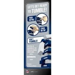 Dallas Cowboys Tumble Tower (ONLINE ORDER ONLY)