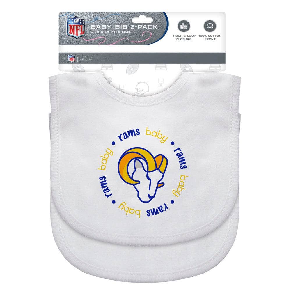 Los Angeles Rams - Baby Bibs 2-Pack