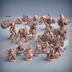 3D Printed Artisan Guild Rock & Trolls Set Welcome Box 28mm 32mm (Online Only)