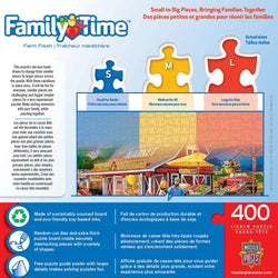 Family Time - Farm Fresh 400 Piece Jigsaw Puzzle (ONLINE ORDER ONLY)