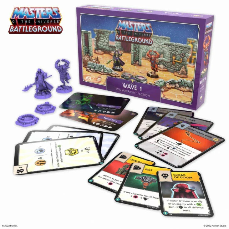 Masters of the Universe: Battleground - Evil Warriors Faction Wave 1 - Scareglow & Beast Man (ONLINE ORDER ONLY)