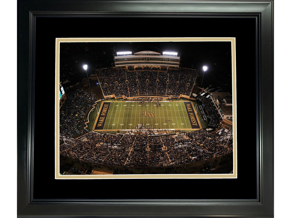 Framed Truist Field Wake Forest Demon Deacons 11"x14" NCAA Football Photo Professionally Matted (ONLINE ORDER ONLY)