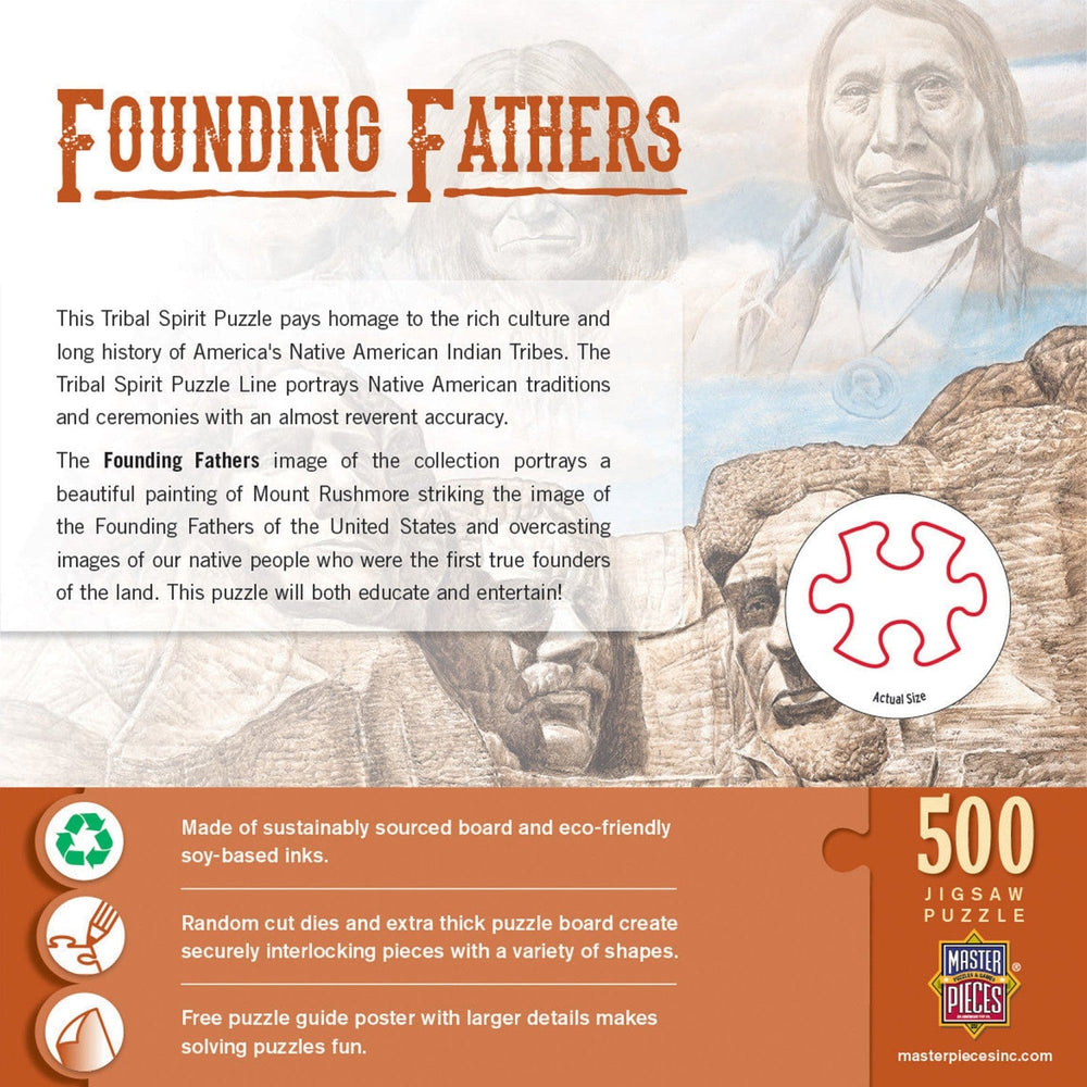 Founding Fathers 500 Piece Jigsaw Puzzle (ONLINE ORDER ONLY)