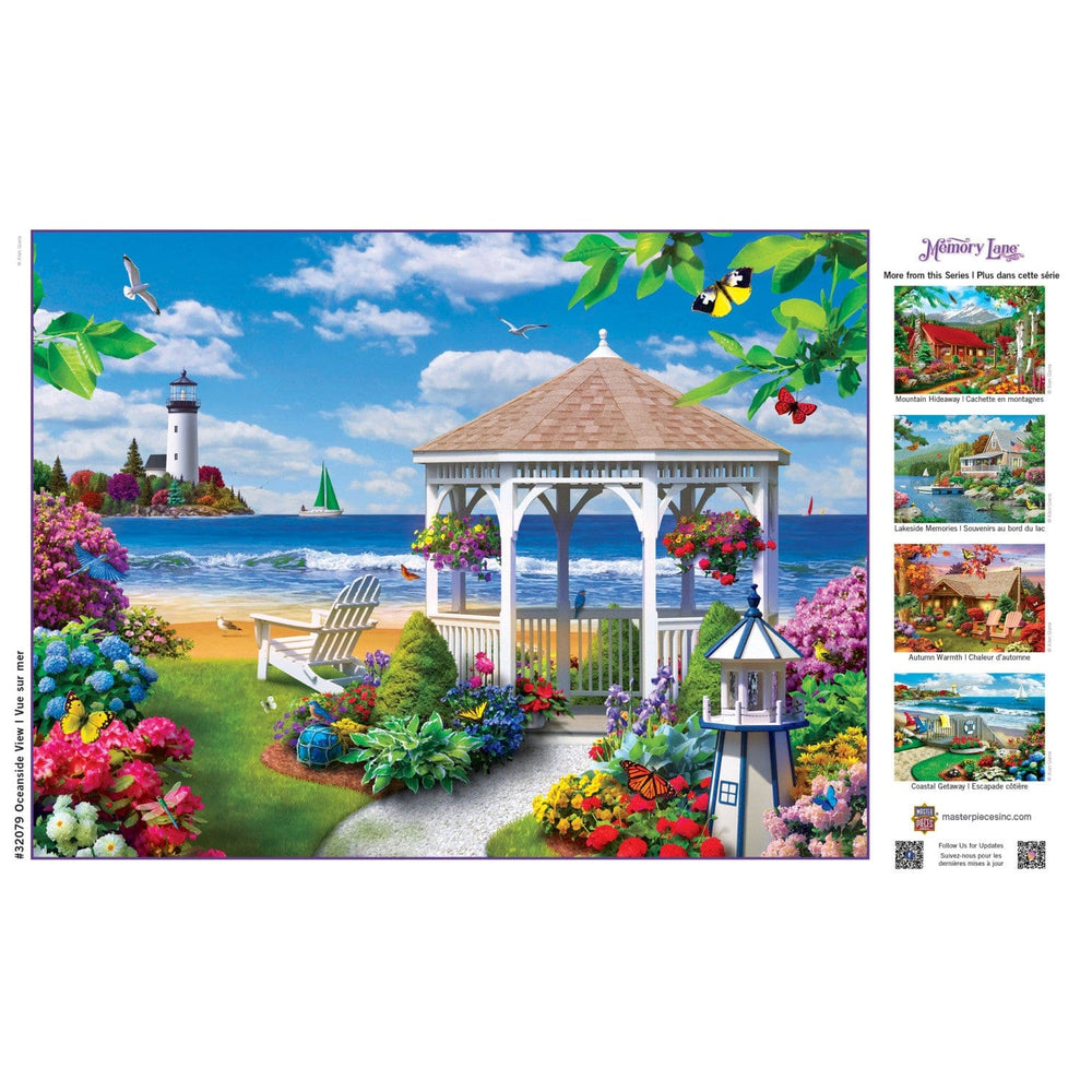 Memory Lane - Oceanside View 300 Piece EZ Grip Jigsaw Puzzle (ONLINE ORDER ONLY)