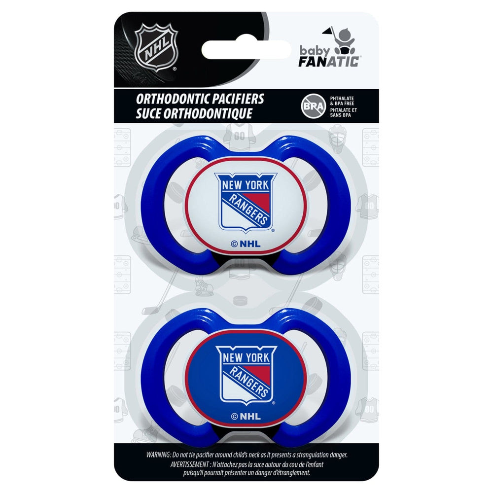 New York Rangers - Pacifier 2-Pack (ONLINE ORDER ONLY)