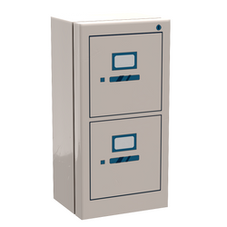 Filing Cabinet for Minifigs made using LEGO parts - B3 Customs (Online Order Only)