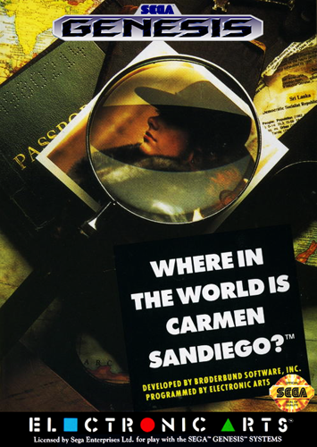 Where in the World is Carmen Sandiego (Sega Genesis) (ONLINE ORDER ONLY)