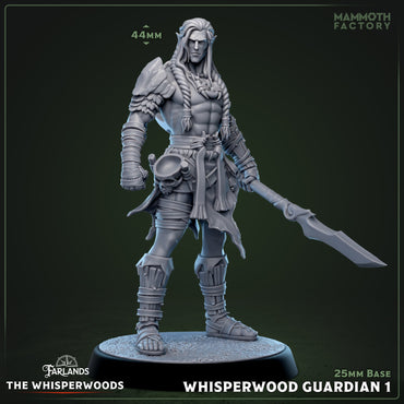 Whisperwood Guardian: Sculpt 1 (Male Wood Elf Fighter) (ONLINE ORDER ONLY)
