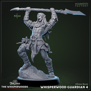 Whisperwood Guardian: Sculpt 4 (Male Wood Elf Fighter) (ONLINE ORDER ONLY)