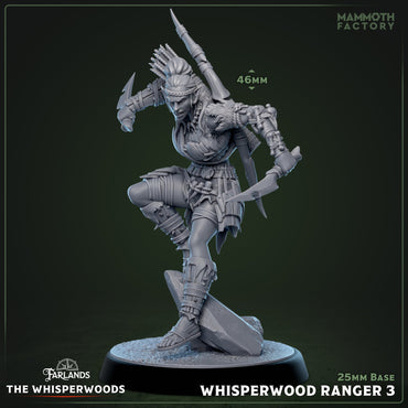 Whisperwood Ranger: Sculpt 3 (Female Wood Elf Archer) (ONLINE ORDER ONLY)