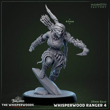 Whisperwood Ranger: Sculpt 4 (Female Wood Elf Archer) (ONLINE ORDER ONLY)