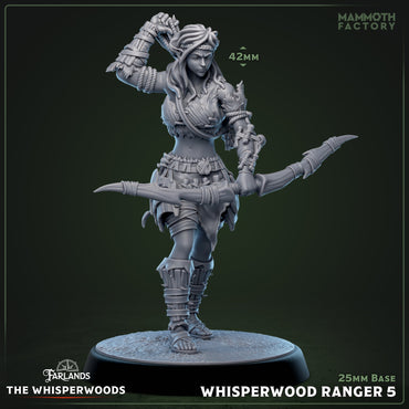 Whisperwood Ranger: Sculpt 5 (Female Wood Elf Archer) (ONLINE ORDER ONLY)