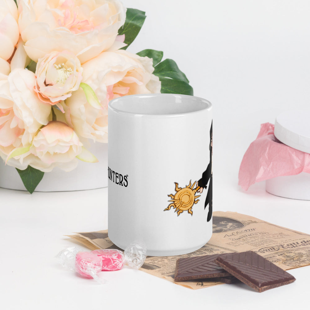 Acheron Dark-Hunter white glossy 15 oz mug (ONLINE ORDER ONLY)