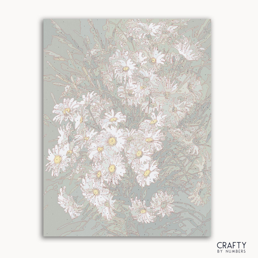 White Roses Daisies (ONLINE ORDER ONLY)