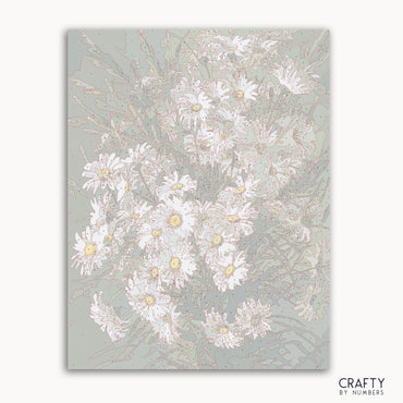 White Roses Daisies (ONLINE ORDER ONLY)