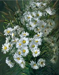 White Roses Daisies (ONLINE ORDER ONLY)